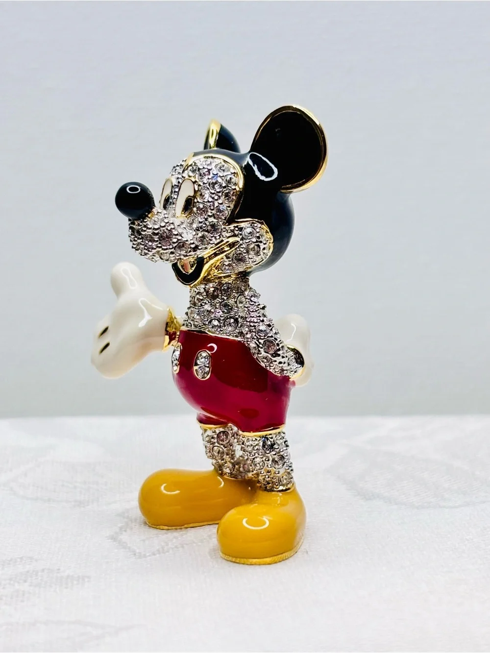 Mickey Mouse Swarovski Crystal Limited Edition Figurine